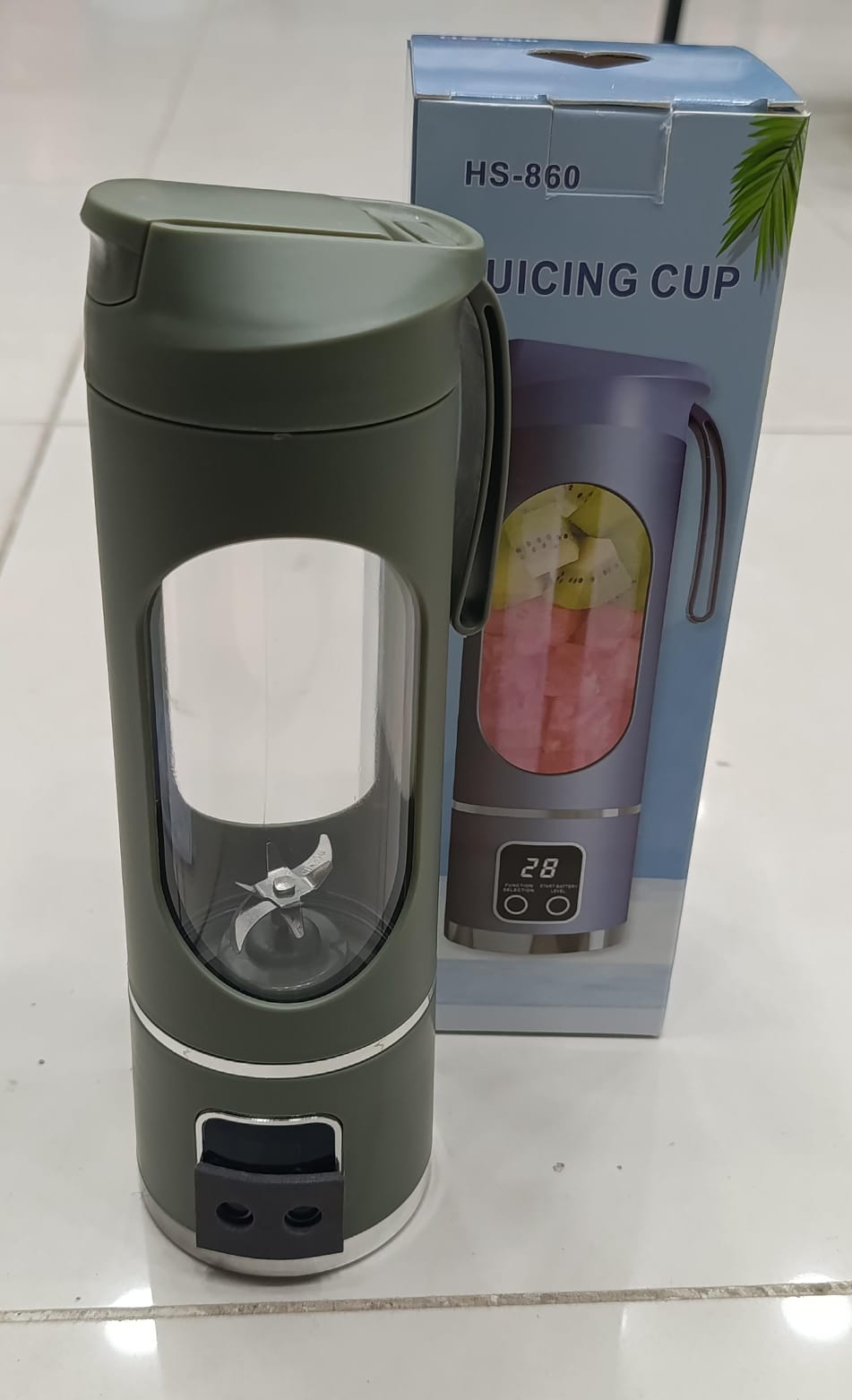 Portable USB Rechargeable Blender & Juicer – Mini Personal Smoothie Maker