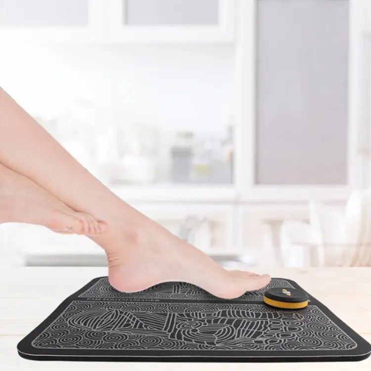 EMS Foot Massager Mat – Electric Foot Massage Pad with 6 Modes & 9 Intensity Levels