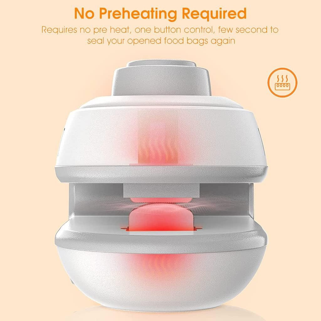 Portable Rechargeable Mini Sealer for Plastic Bags – Handheld Heat Sealing Machine