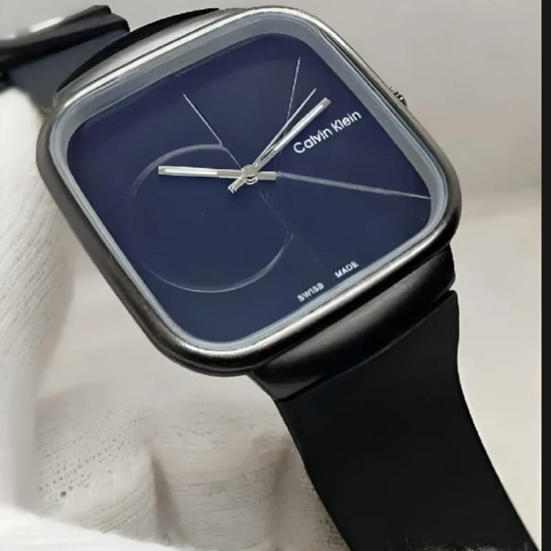 Calvin Klein Men’s Square Dial Watch – Elegant Modern Wristwatch for Daily & Special Occasions