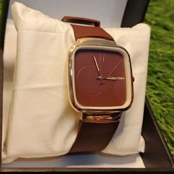 Calvin Klein Men’s Square Dial Watch – Elegant Modern Wristwatch for Daily & Special Occasions