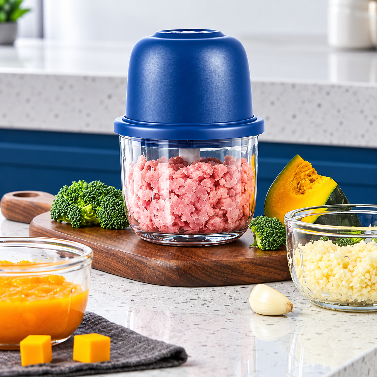 Electric Chopper Machine – Food & Vegetable Chopper | Fast & Easy Kitchen Cutter