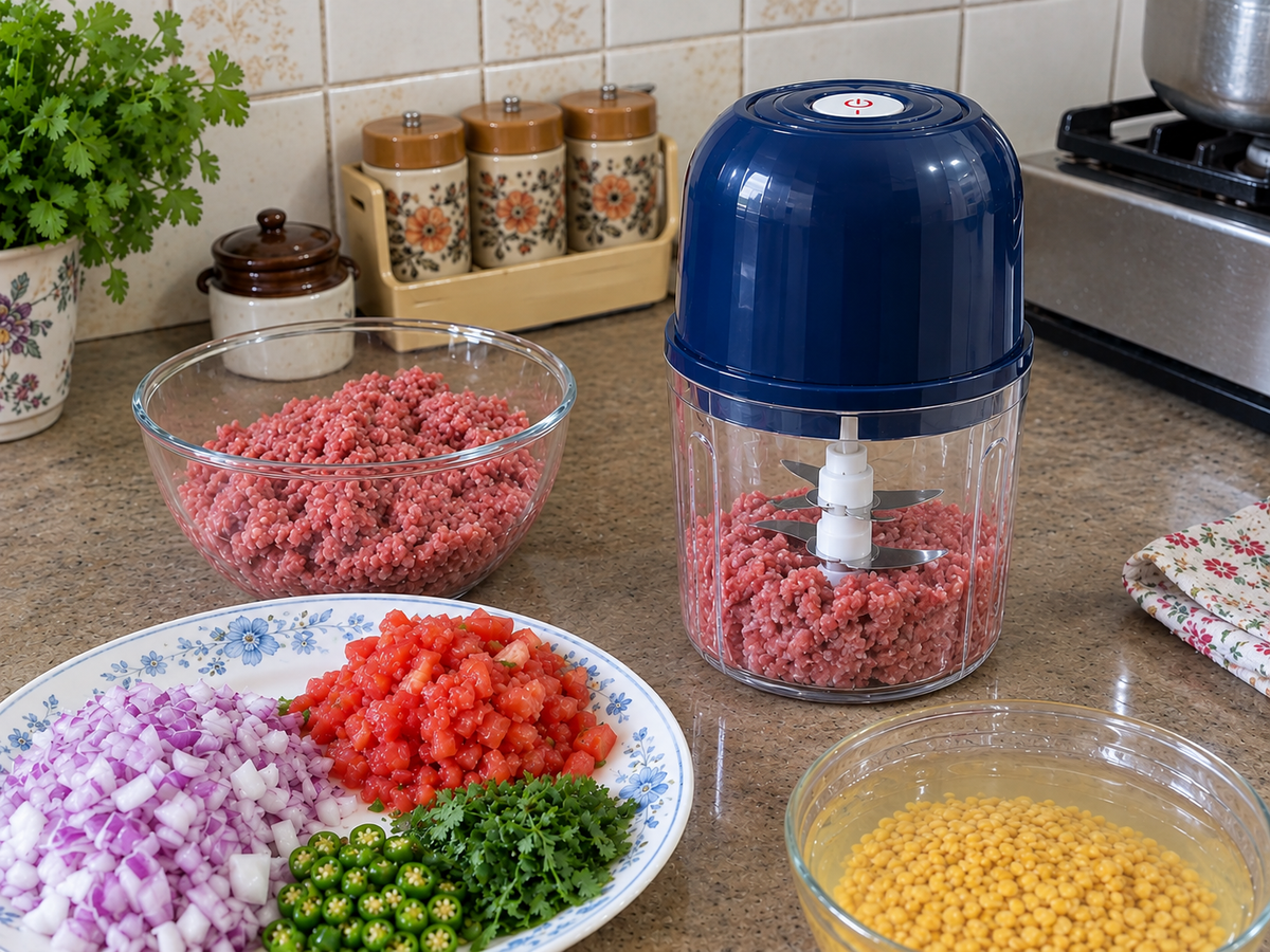 Electric Chopper Machine – Food & Vegetable Chopper | Fast & Easy Kitchen Cutter